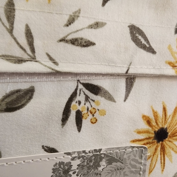 Floral Flowers King Size 4pc Sheet Set Shabby Chic New - Picture 3 of 3